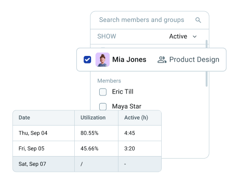 Track results in Activity monitoring