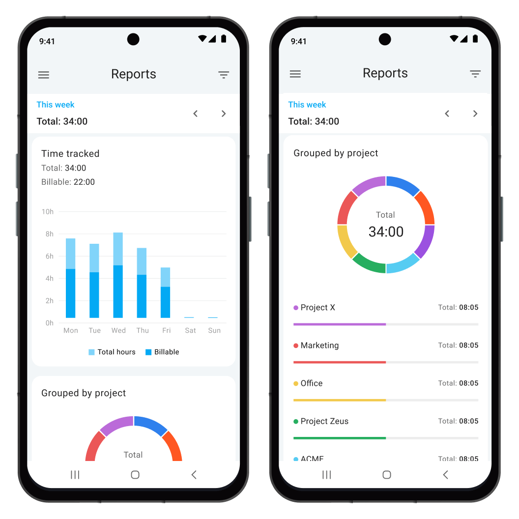 Clockify™ - FREE Android Time Tracking App