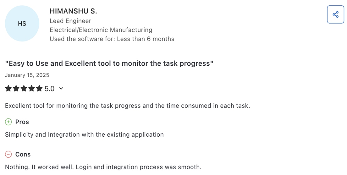 everhour user review