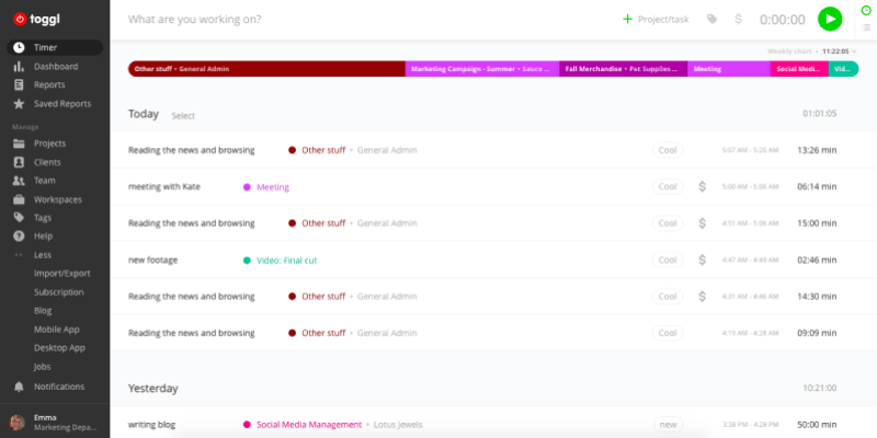 time tracking app for freelancers