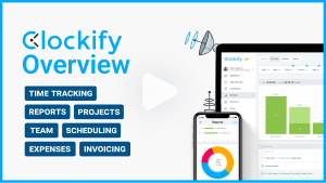 Clockify features overview video