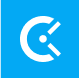 Pré-visualização do ícone Clockify branco