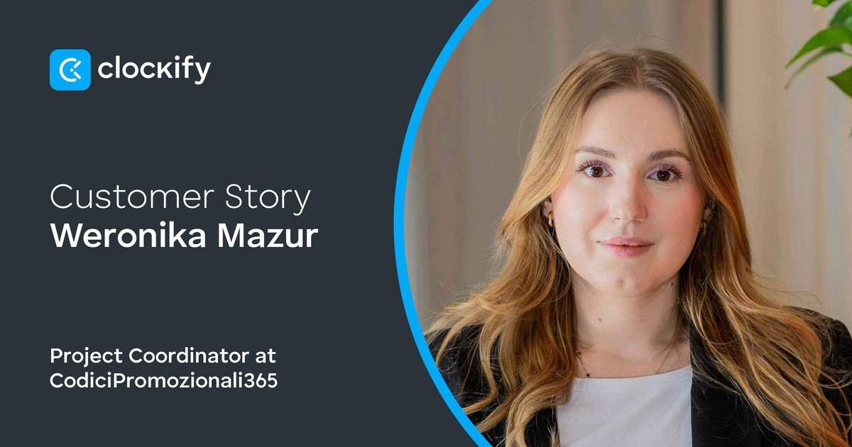 CodiciPromozionali365 - Clockify Customer Story