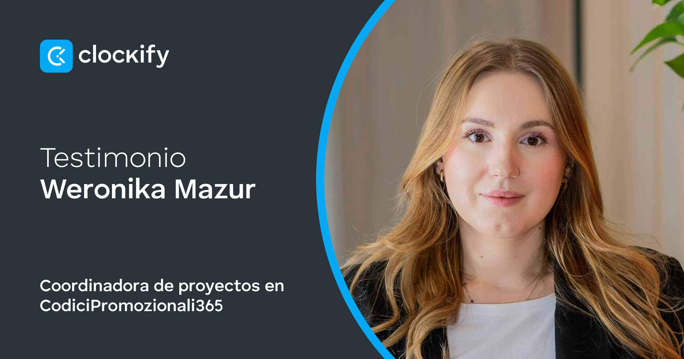 CodiciPromozionali365 - Testimonio de Clockify