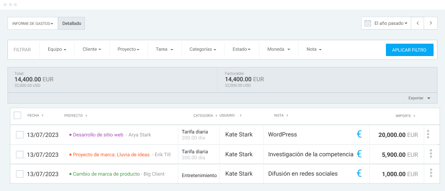 Gestiona tus finanzas sin un problema con Clockify