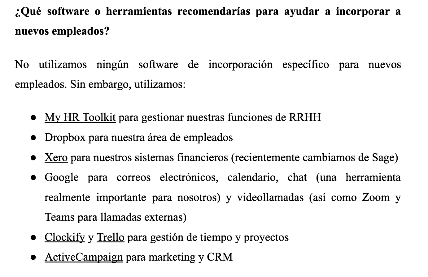 Dave Thornton hablando sobre Clockify