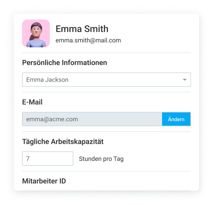 setting maximum employee capacity in Clockify