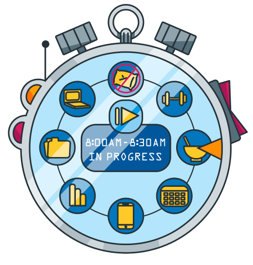 8 00 clock clipart with no hand