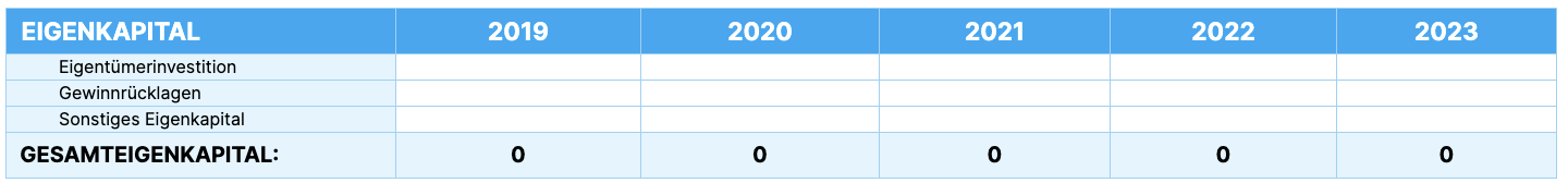 Balance Sheet Template instructions 4