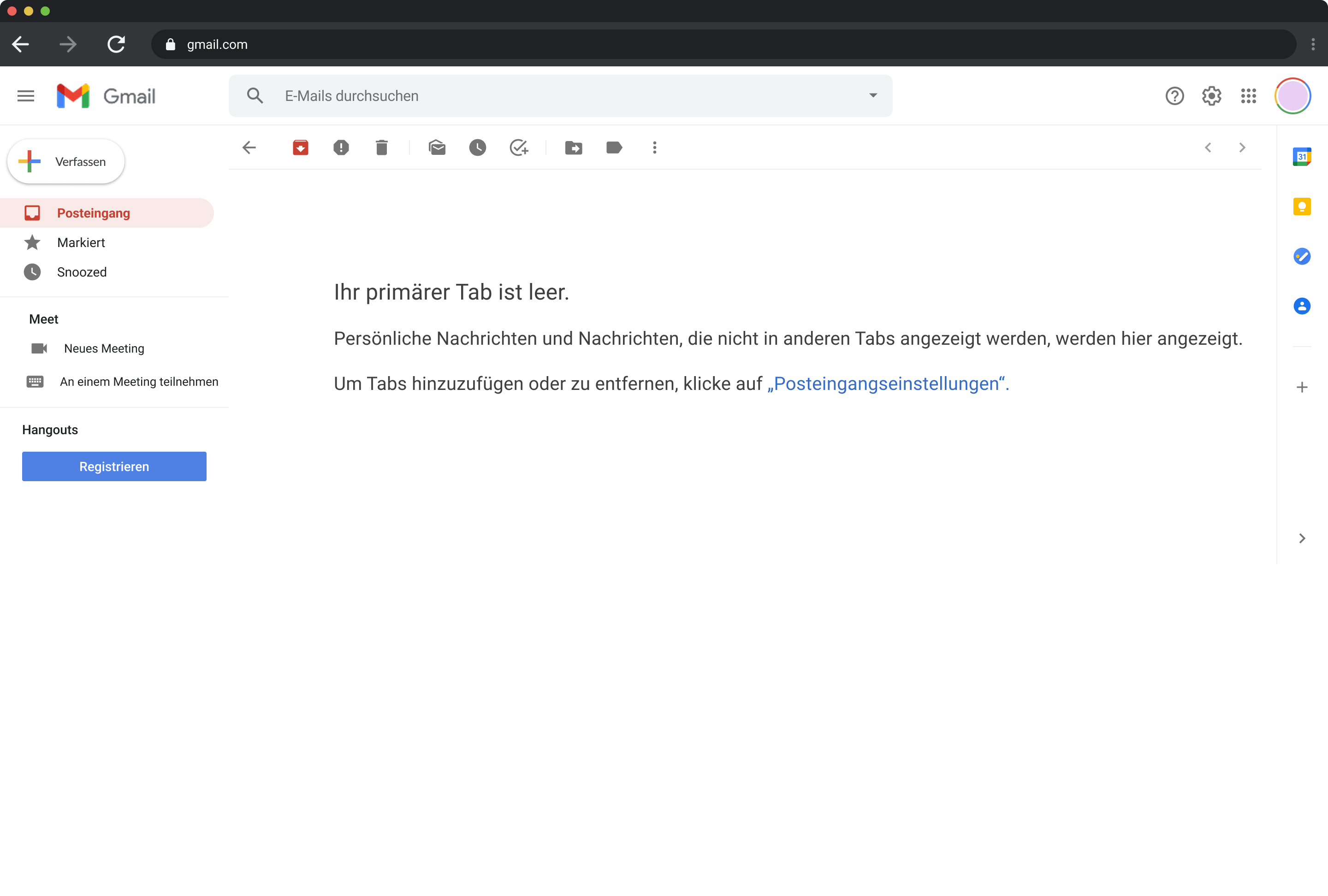 Time management technique inbox zero