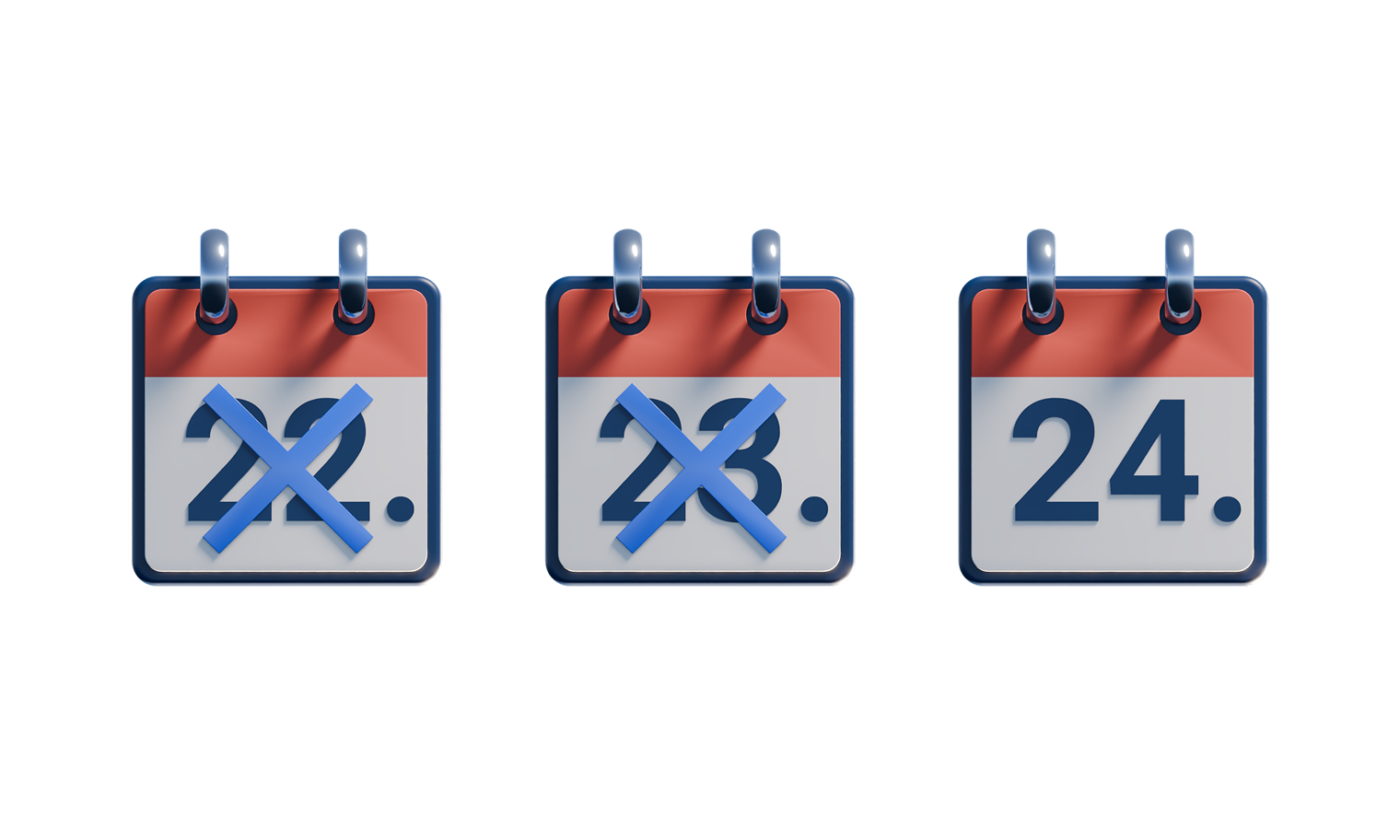 Time management technique Seinfeld method calendar