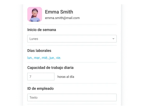 Establce puntos de referencia de productividad