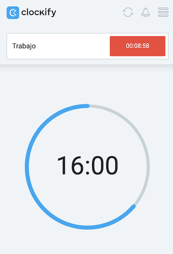 Temporizador Pomodoro: Modo de concentración