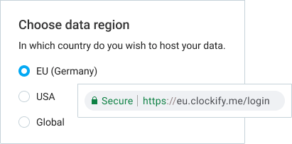 Funciones adicionales Región de datos