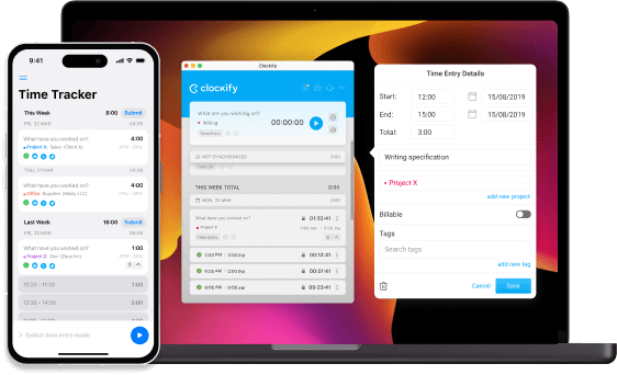 Extra features Add time for others