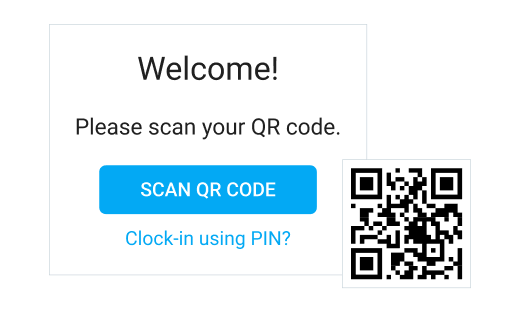 Extra features Kiosk QR Code
