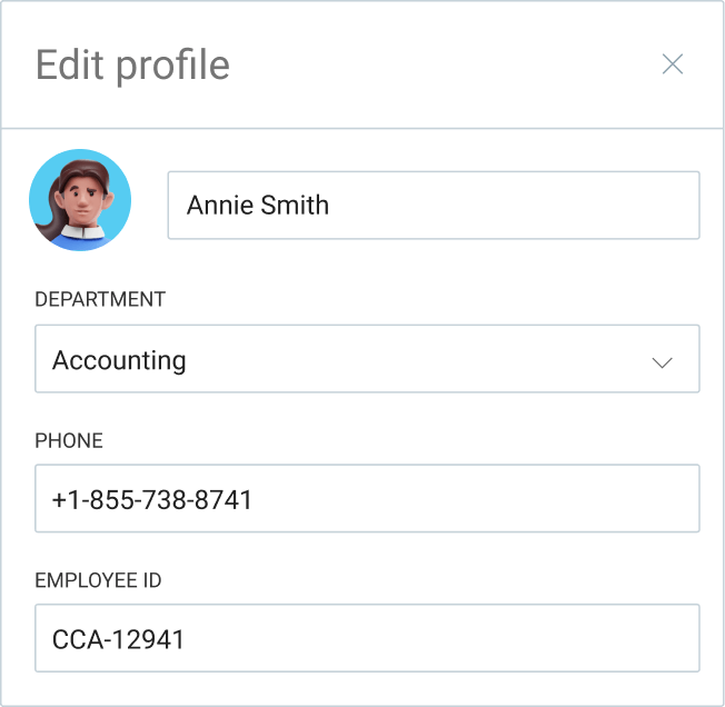User fields