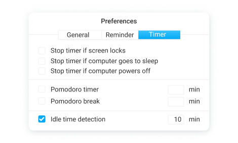 Timer automatisch starten und stoppen