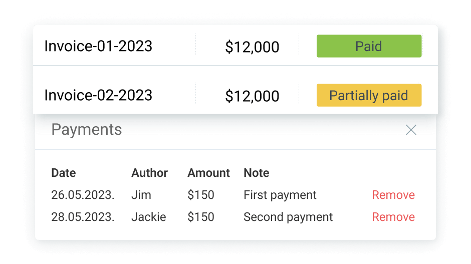 Invoicing clockify features