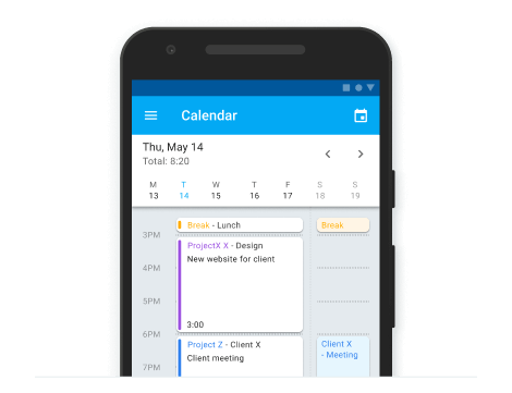 Mobile App - Zeitplan