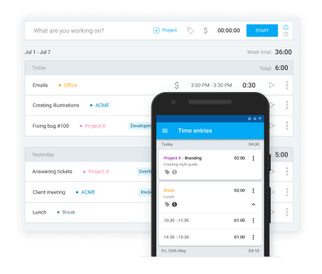 Iniciando um cronômetro para tarefas programadas