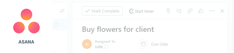 Asana time tracking integration