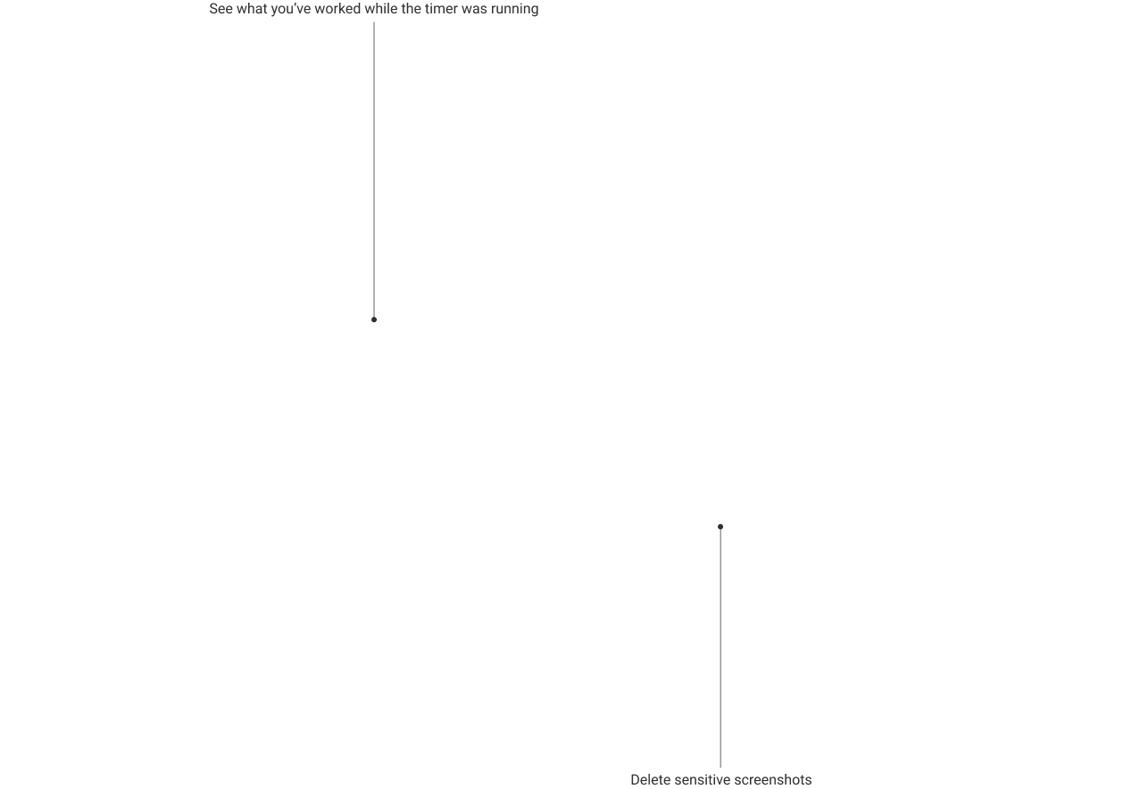 Screenshots explainer