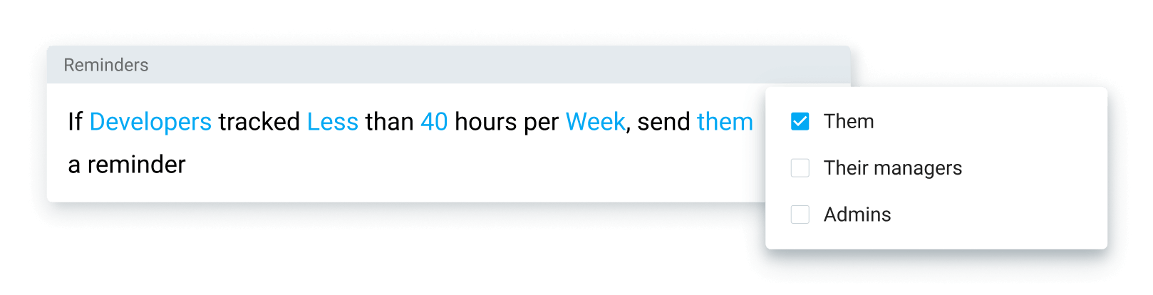 Automatic emails