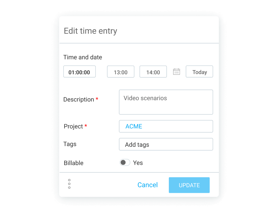 Calendar - Clockify Features