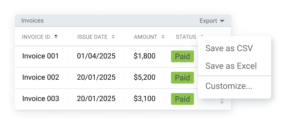 Invoicing - Clockify Features