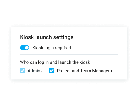 Launch permission