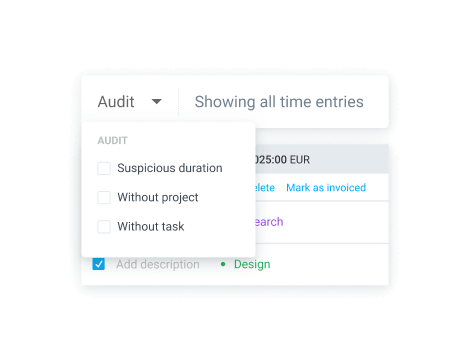 Time audit