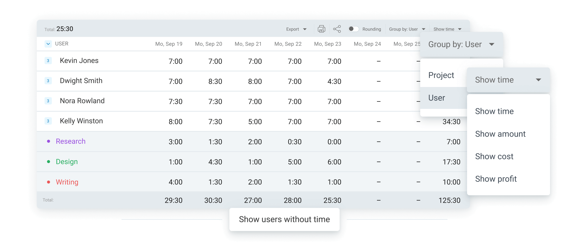 Reports Clockify Features reports-clockify-features