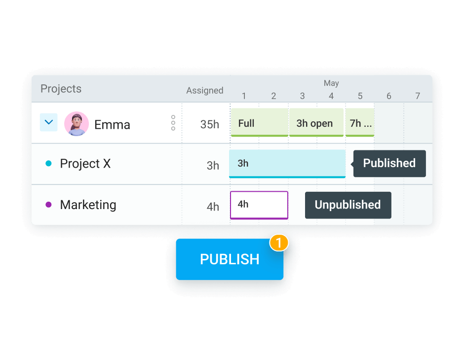 Scheduling - Clockify Features