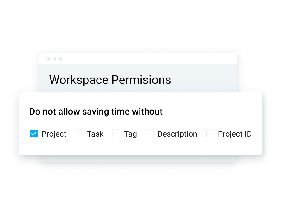 Required fields