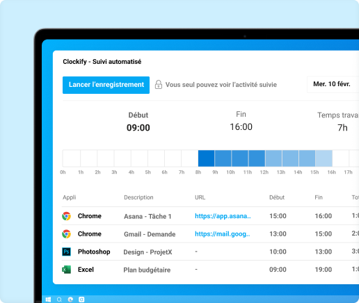 Desktop time tracking app and time tracker for Mac and Windows