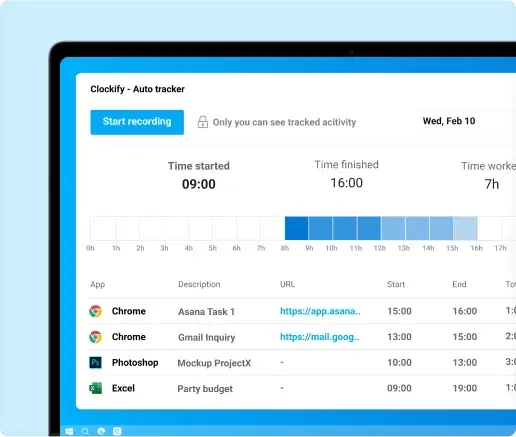 Desktop time tracking app and time tracker for Mac and Windows