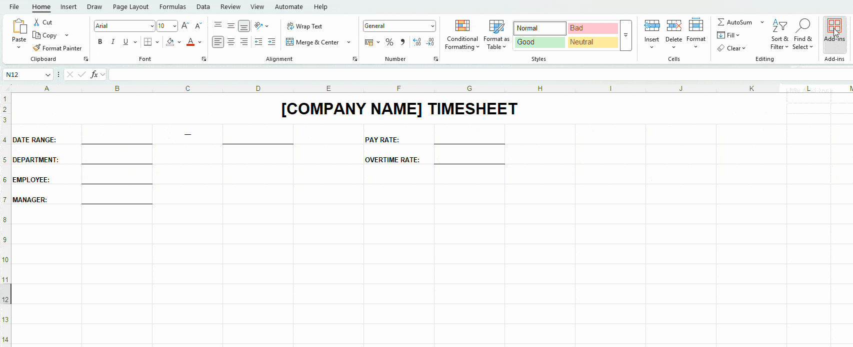 Log dates faster with Date Picker