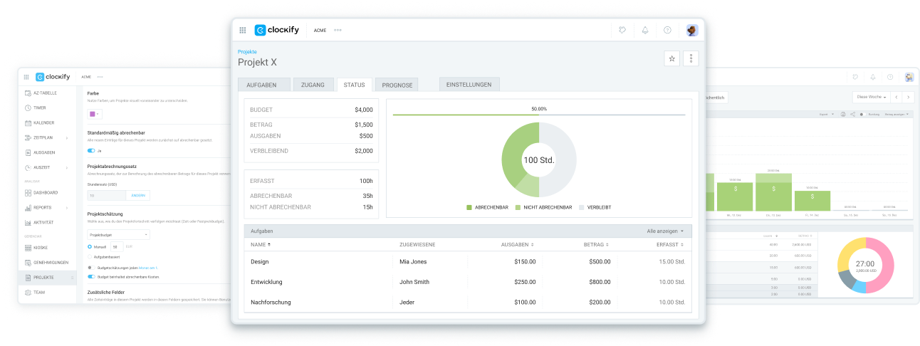 Clockify Screenshot