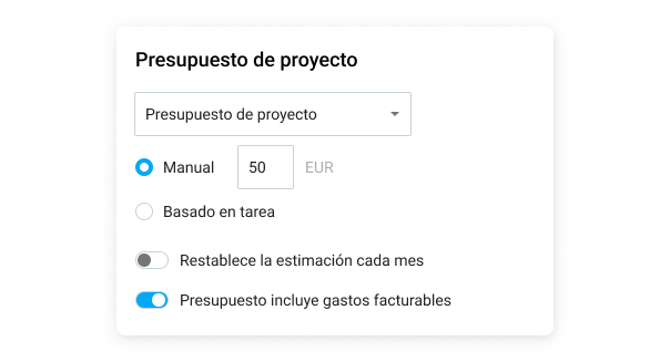 Función de Clockify