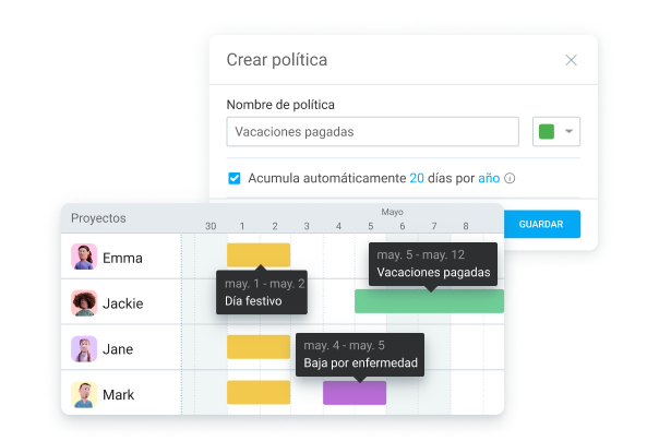 Función de Clockify