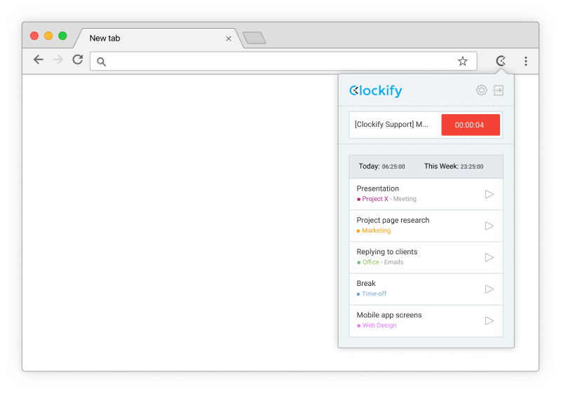 FREE Chrome Time Tracking Extension - Clockify™