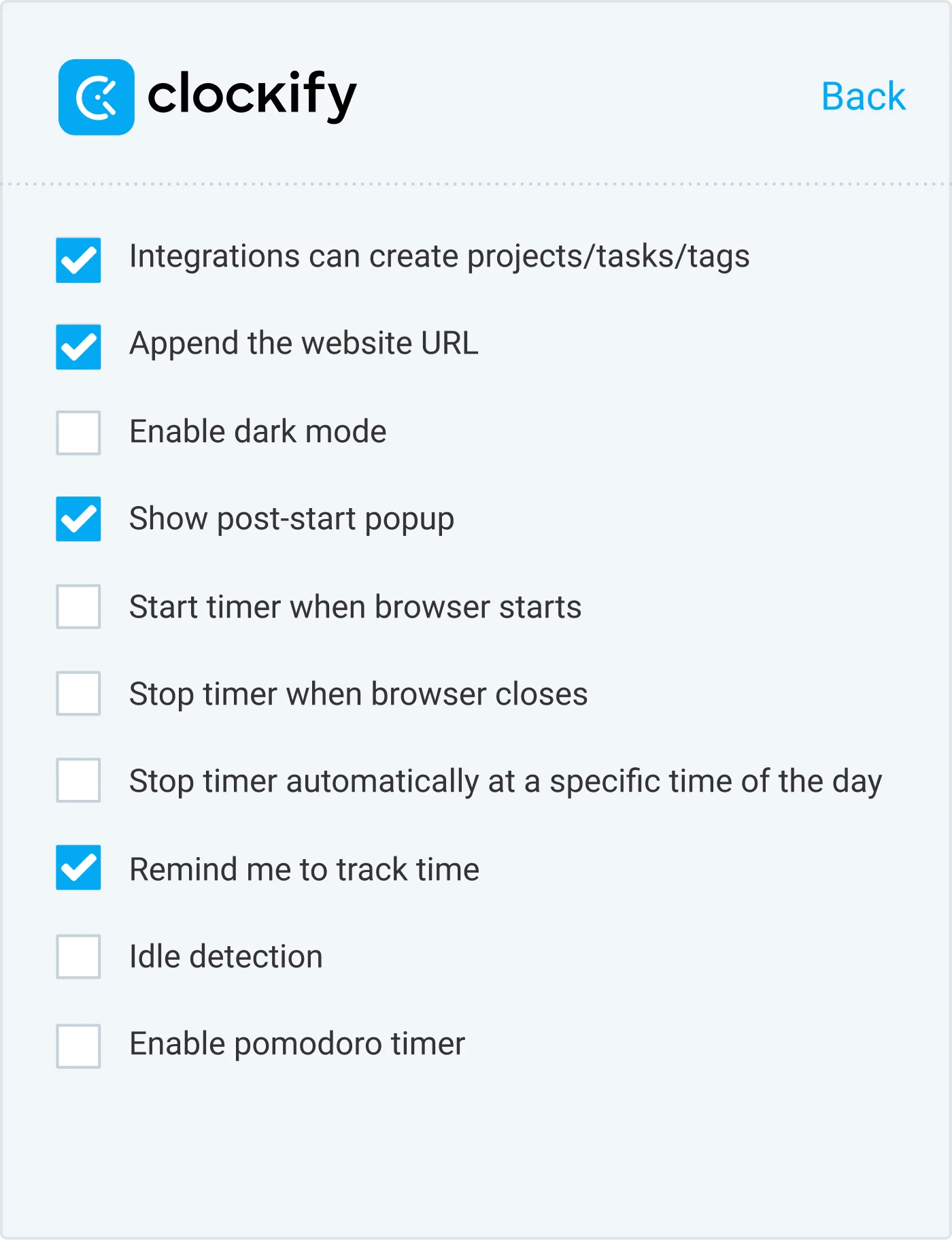 Pipedrive time tracking - enable Clockify extension