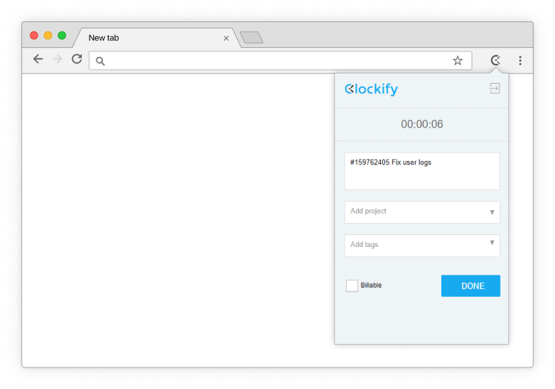 Pivotal Tracker time tracking - timer starts ticking in Chrome