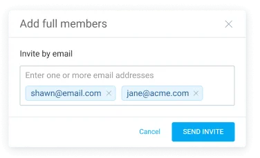 Invite your team to Clockify