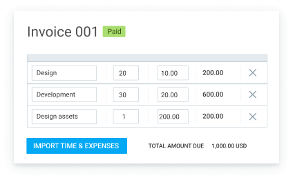 expenses screenshot