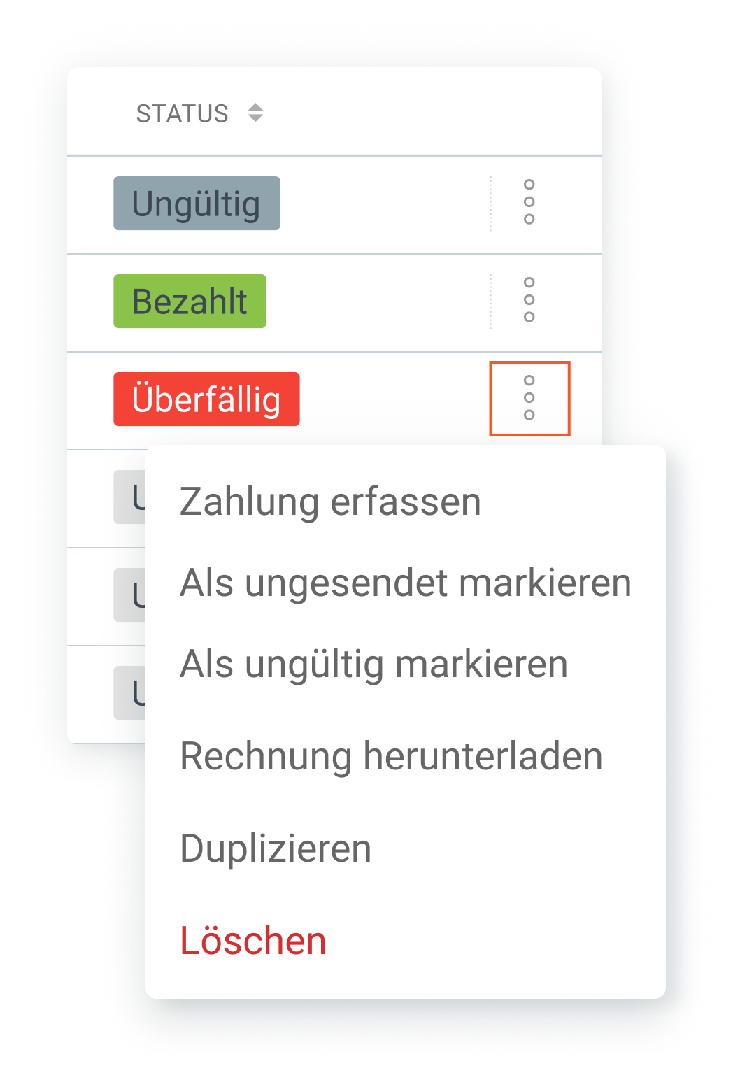 Invoice Status Clockify