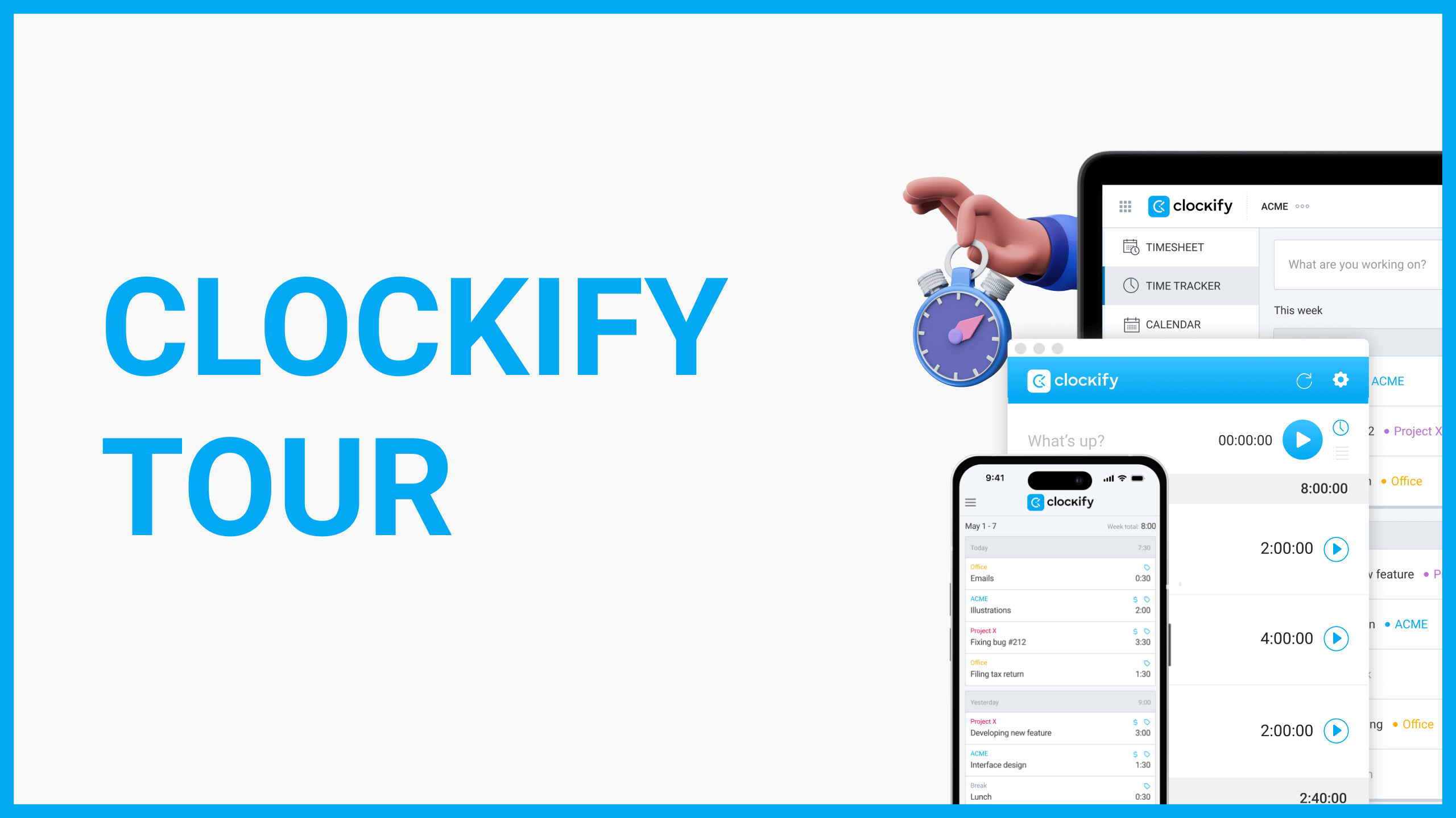 Invoicing Clockify Features