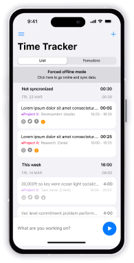Offline support on mobile