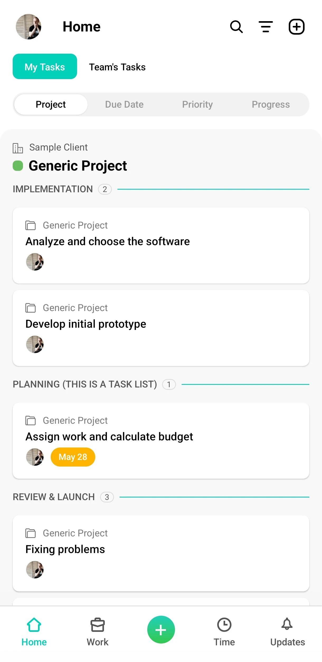 Paymo mobile app